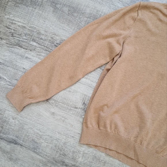 Tommy Hilfiger Mens Tan Sweater - Picture 7 of 9